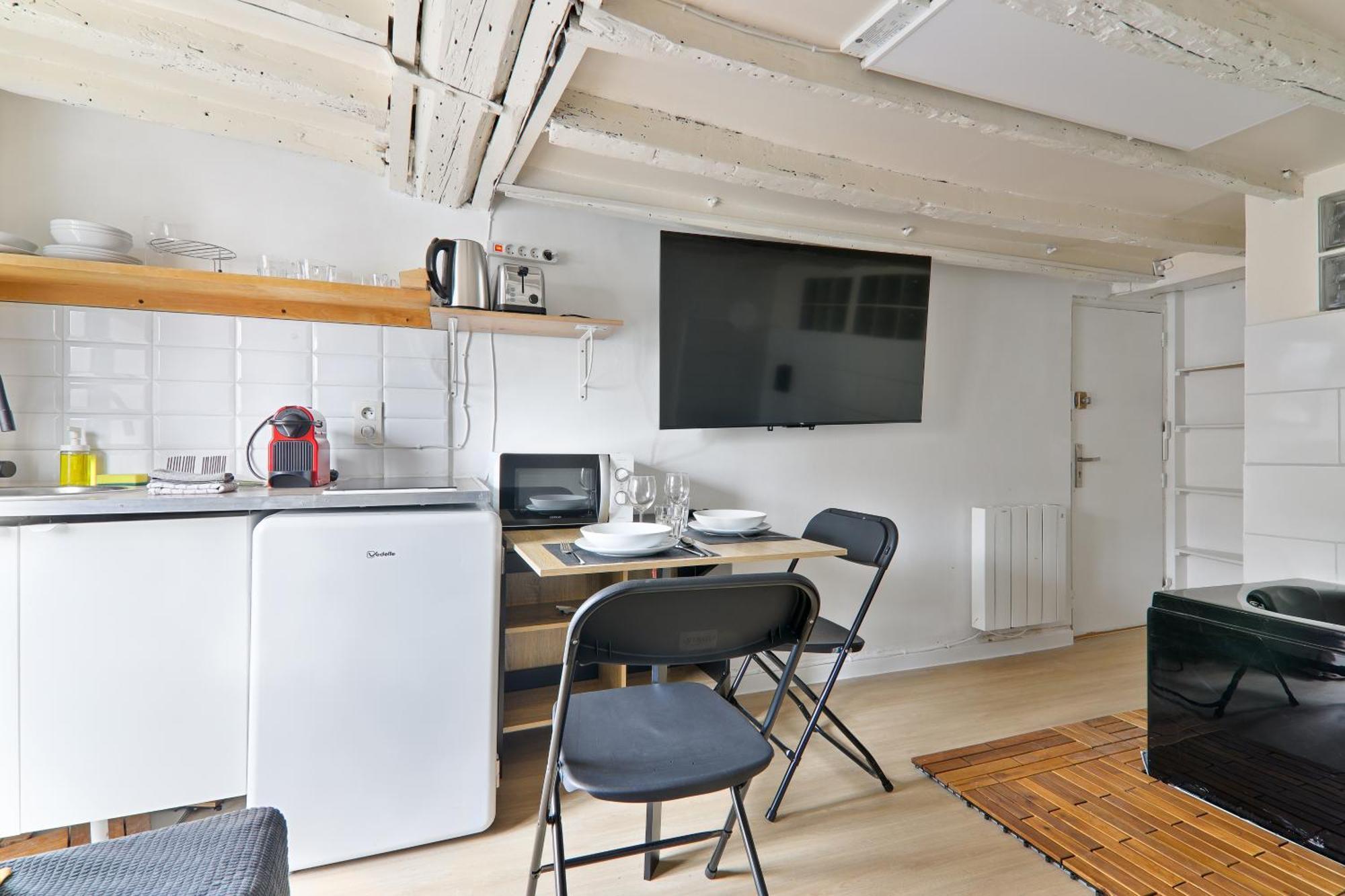Studio Appartement Quartier Saint-Michel Notre-Dame 3 Free Netflix Paryż Zewnętrze zdjęcie